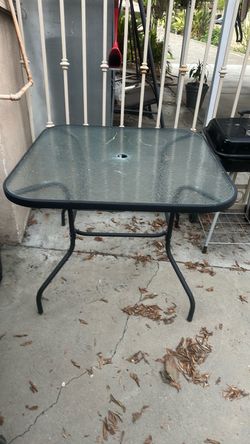 Patio table