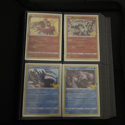 Pokemon Incomplete Celebration Set