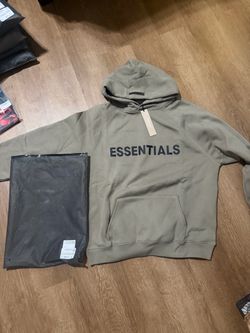 LARGE Essentials Fear Of God Hoodie