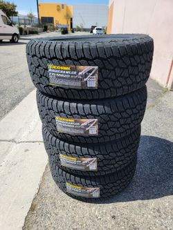275 55 20 NEW TIRES SILVERADO SUBURBAN AVALANCHE TAHOE SIERRA F150 RAM RUBICON SAHARA GLADIATOR