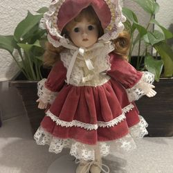 Vintage Porcelain Doll