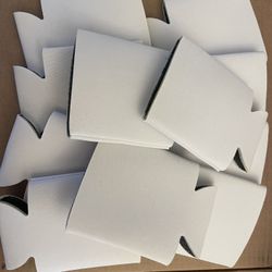 11 White Can Koozies For Sublimation 