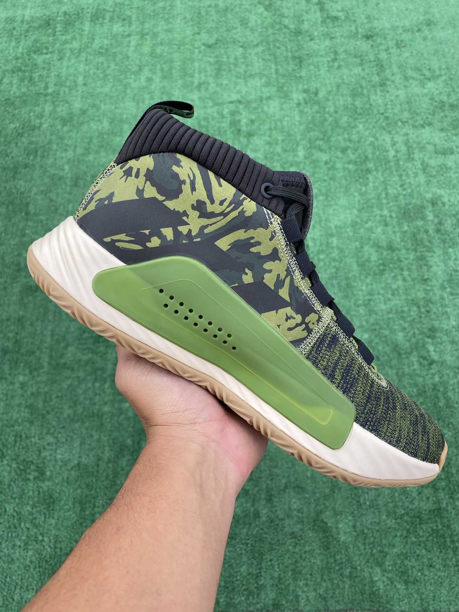 ADIDAS DAME 5 “TECH OLIVE” (Size 11.5 Men’s)