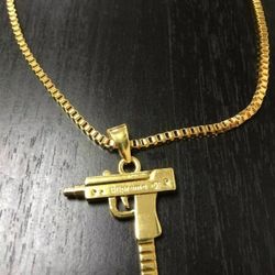 Supreme UZI necklace