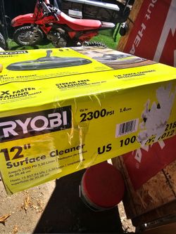 12 in. 2,300 PSI Electric Pressure Washers Surface Cleaner