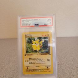 1999 1st Edition PSA 9 Jungle Pikachu #60