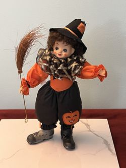 Brinn Vintage 1986 Porcelain Halloween Clown