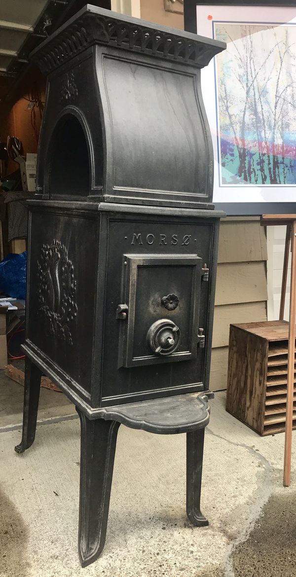 Antique Morso woodburning stove with cooktop for Sale in Gig Harbor, WA OfferUp