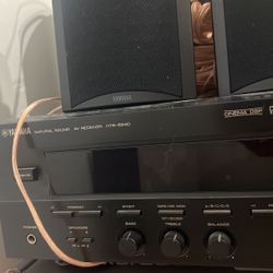Complete Yamaha HTR-5240 Sound System 