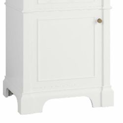 Home Decorators Collection Melpark 24 in. W x 20 in. D Bath Vanity in White with Cultured Marble Vanity Top in White with White Sink