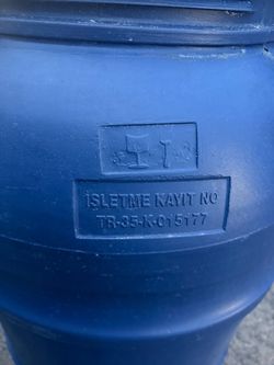 Rain barrels 58g food grade cleaned open top barrels