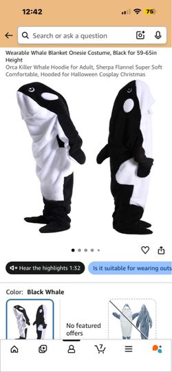 Whale blanket onesie
