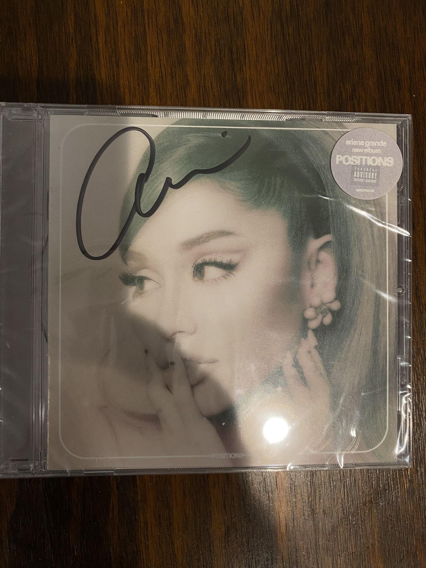 Ariana Grande Positions Signed CD