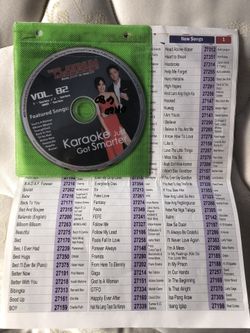 Platinum karaoke Vol. 82 cd.