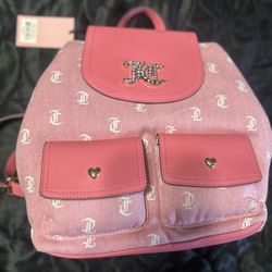 Viral Pink Juicy Couture Backpack !