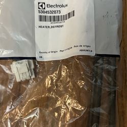 Frigidaire/Electrolux OEM defrost heater (contact info removed). New package.