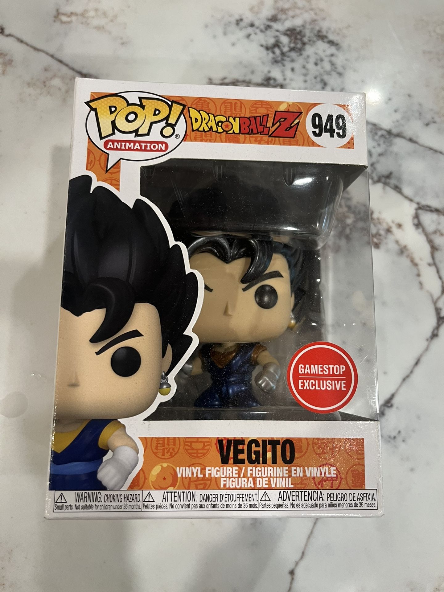 Funko Pop! Vinyl: Dragon Ball - Vegito (Metallic) - GameStop (Exclusive) #949