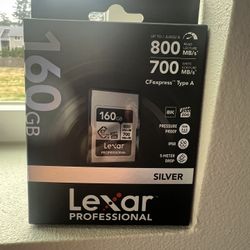 Lexar 160gb Card 