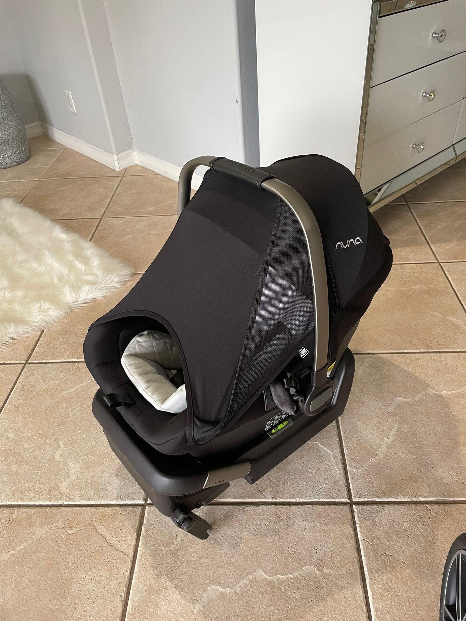 Nuna Car Seat  Base And Stroller 