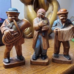 Street Band Jazz Players Vintage