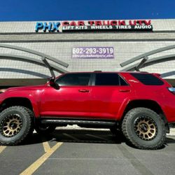 4runner. 3.5" Lift Kit Method. Wheels Tires Installation.