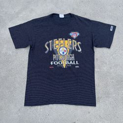Vintage 1994 Trench Pittsburg Steelers T Shirt 