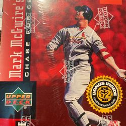 Upper Deck 1998 Baseball Mark McGwire’s Chase for 62