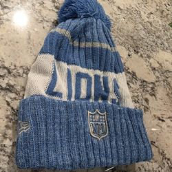 DETROIT LIONS NEW ERA  WINTER HATS...