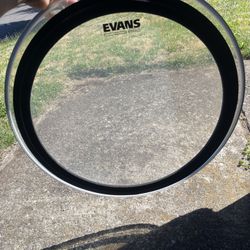 22 Inches Evans Bass Drum Head $40 OBO 