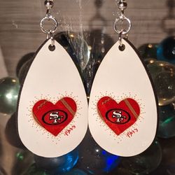 49er Earrings