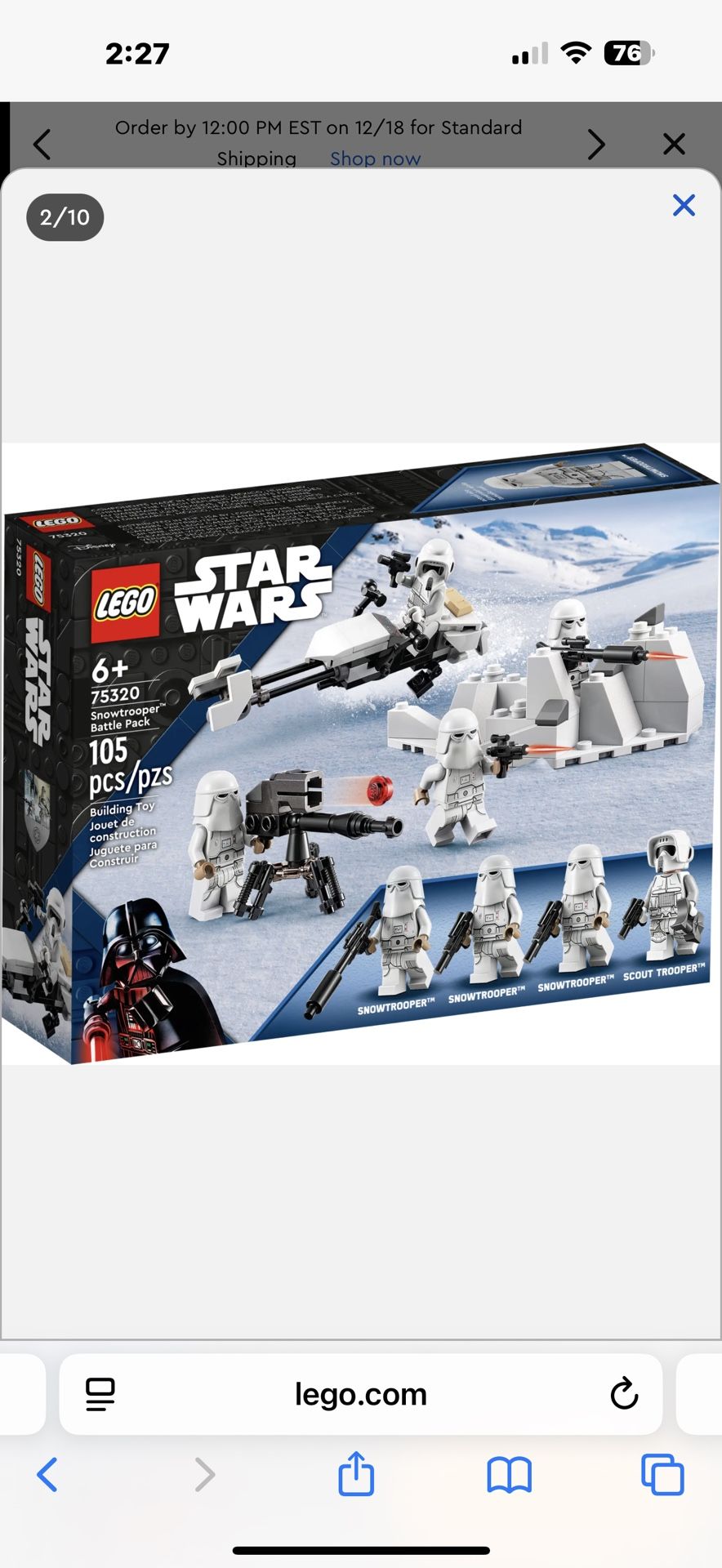 Lego Star Wars Lego Speeder