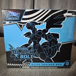 Black Bolt Pokemon Card Box - Sealed 