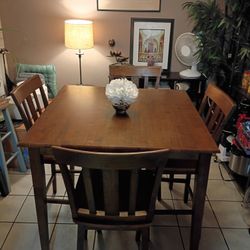 Tall Barstool Table 