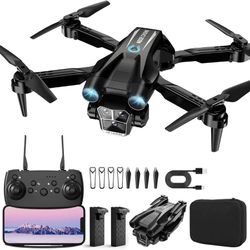 new Drone with Camera 1080P HD, Mini Drone for Beginners Kids Adults, RC Quadcopter with 2 Batteries, Carrying Case, Stable Hover, Trajectory Flight, 