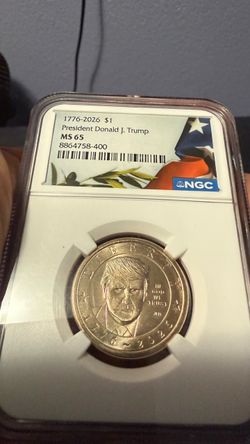 One Dollar Trump coin 2026