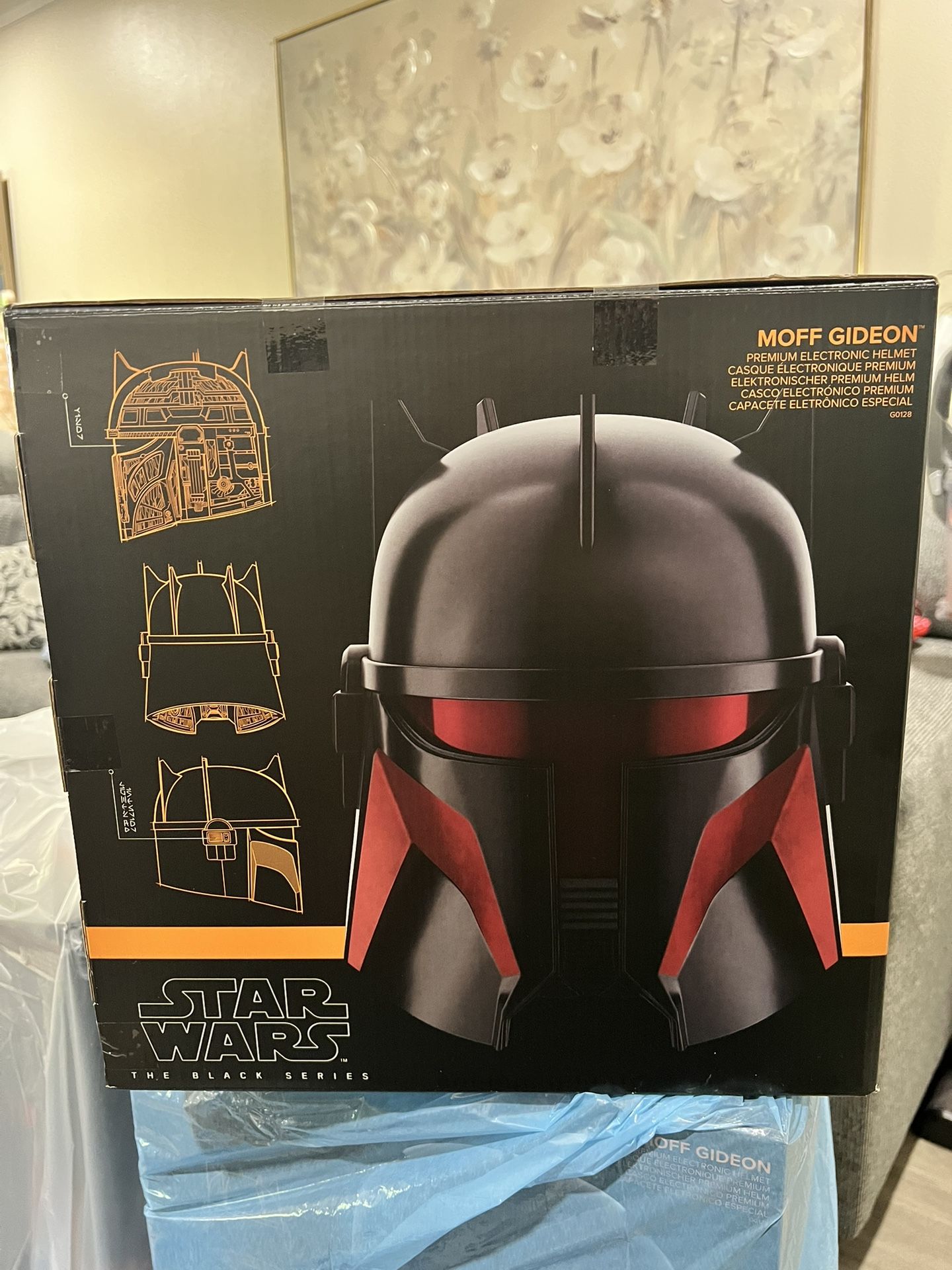 Disney Parks Moff Gideon Electronic Helmet by Hasbro Black Series New In Box NIB