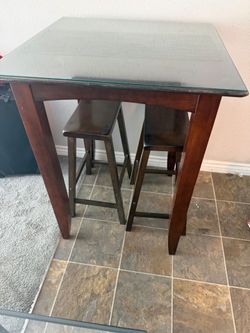FREE Table With Glass Protector Top Piece