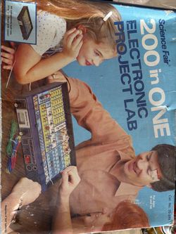 Vintage Science Fair 200-in-One Electronic Project Kit