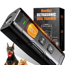 Dog Bark Deterrent Devices for Own or Neighbor's Dog Ultrasonic Dog Training Device Safe & Effective Portable Anti Barking Device for Dogs Indoor Outd