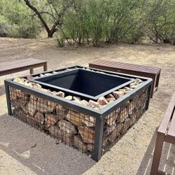 Plant trellises Custom  And Fire Pits