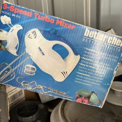 Hand mixer