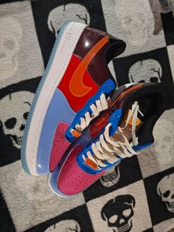Nike Air force 1 sp undefeated multi-patent size 10