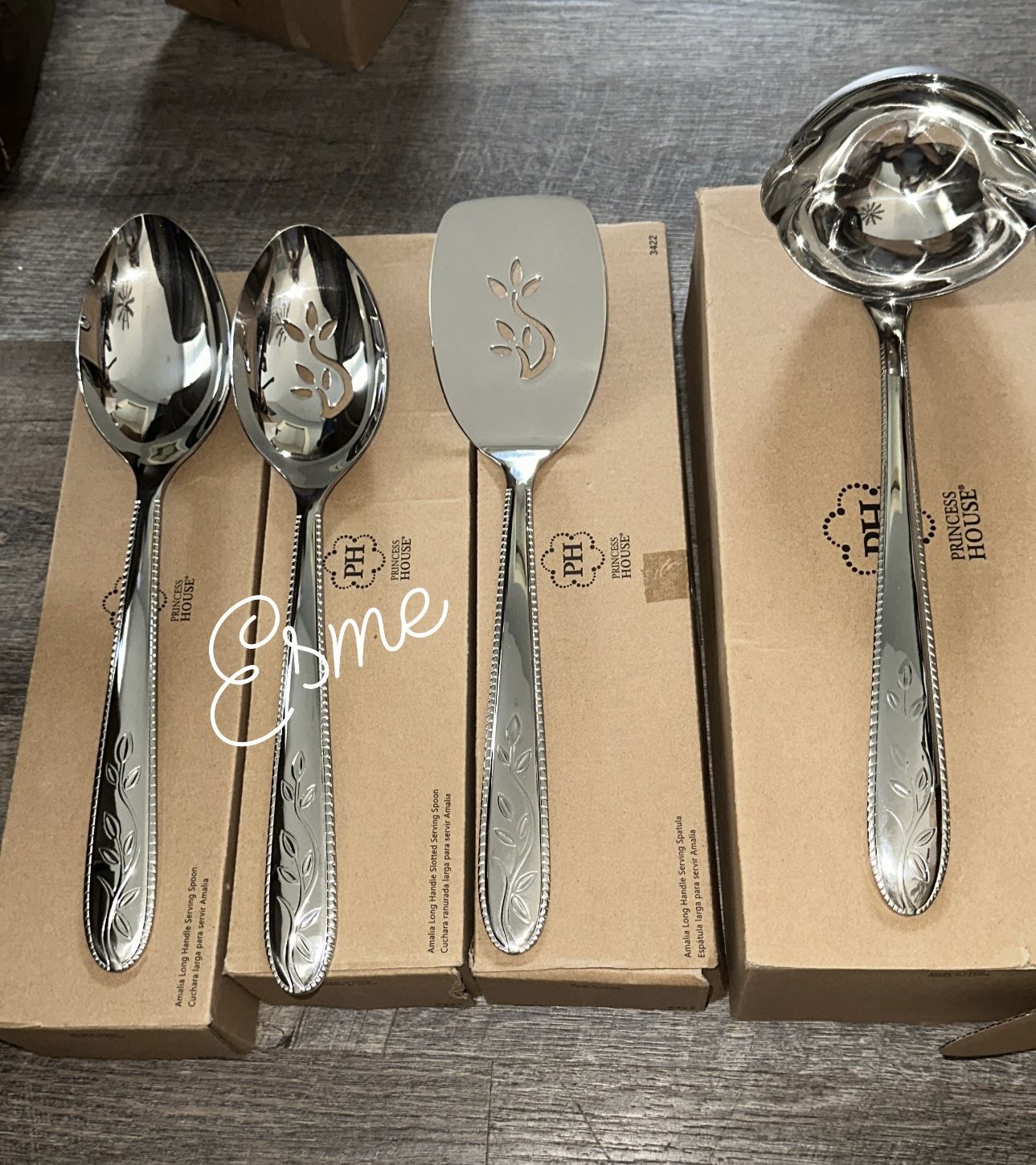 Juego De Utensilios De Acero Inoxidable Para Cocinar Princess House