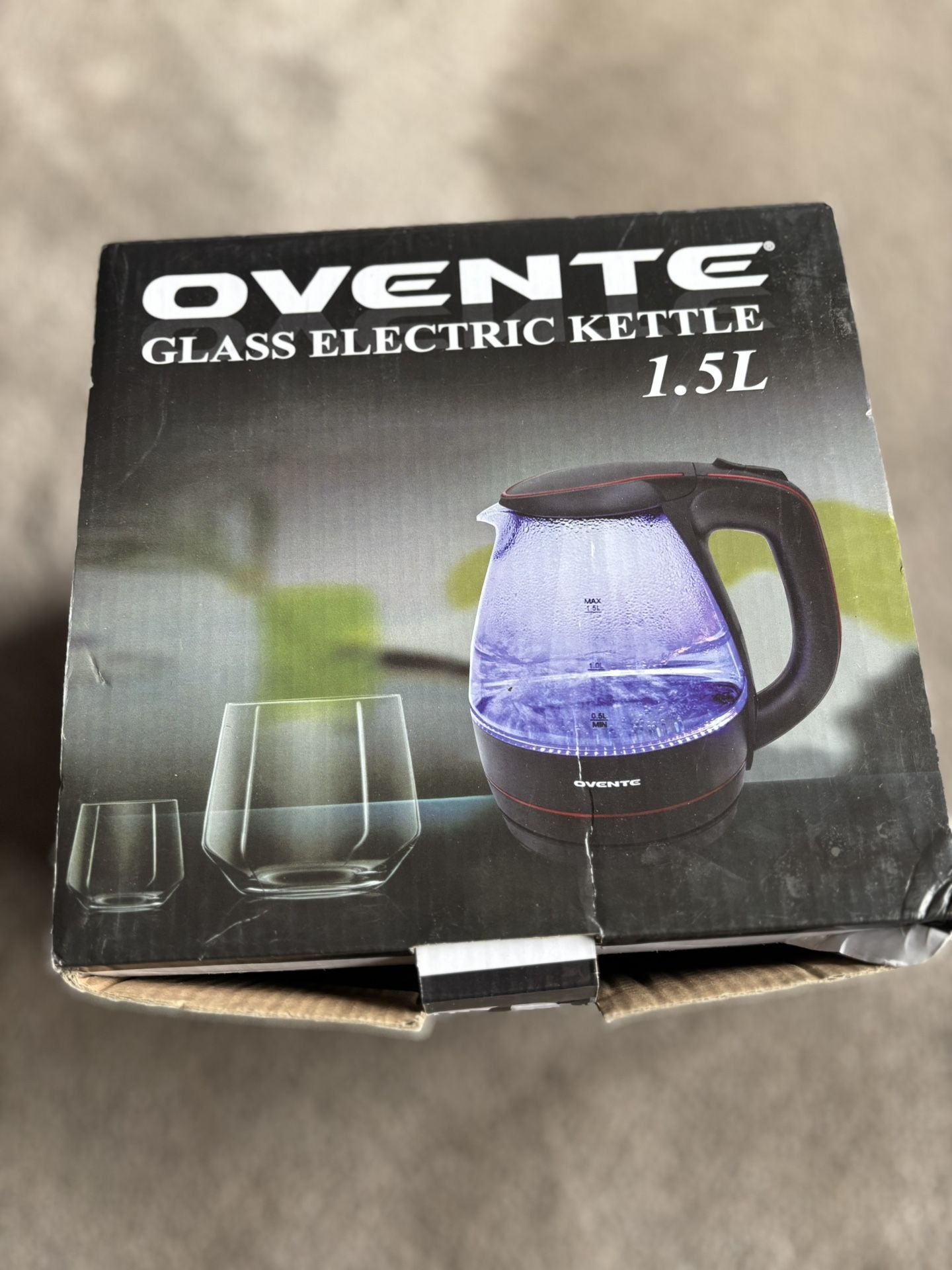 A Glass Electric Kettle 1.5L Used Few Times