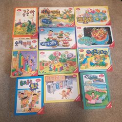 Korean Kids Board Games $20 Per Game. Excellent Condition 