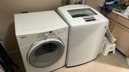 Washer and Electric Dryer Set