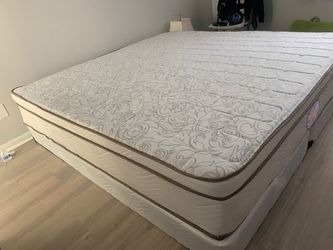 New king mattress and box springs