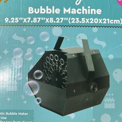 Bubble machine