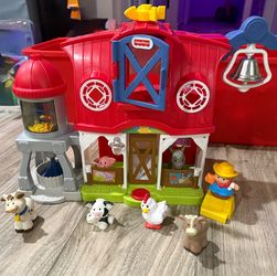 Fisher-Price Little People Caring for Animals Farm Playset