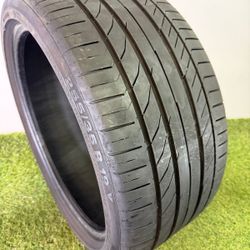 U573  255 35 19 96Y  Continental ContiSport 5 SSR  One Used Tire 80% Life 